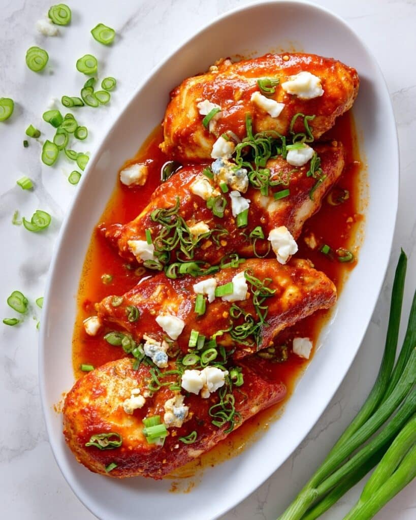 Baked Buffalo Chicken with Honey Lime Glaze Recipe