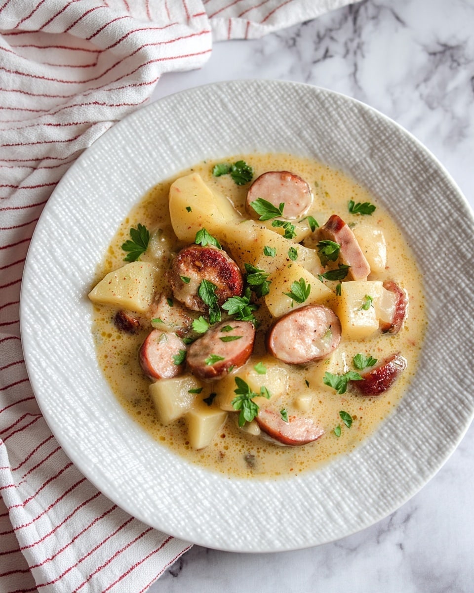 Crock-Pot Kielbasa and Potatoes Recipe