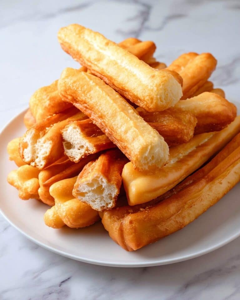 Homemade Youtiao (Chinese Deep-Fried Dough Sticks) Recipe