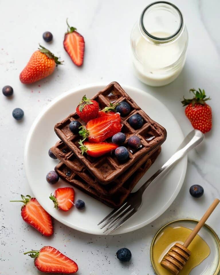 Brownie Waffles Recipe