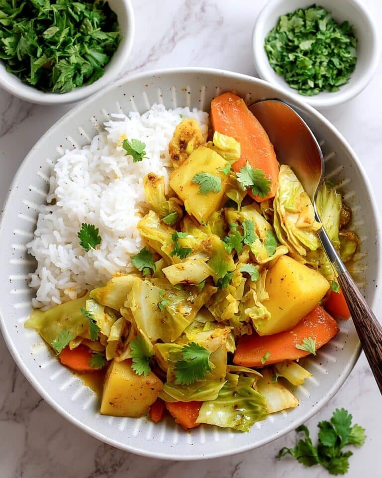 Ethiopian Spiced Cabbage Stir-Fry Recipe