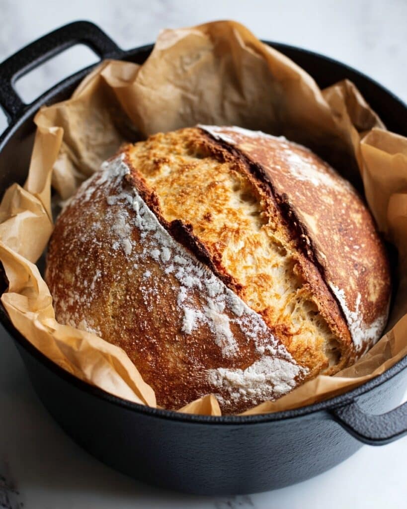 Instant Pot No-Knead Bread Recipe