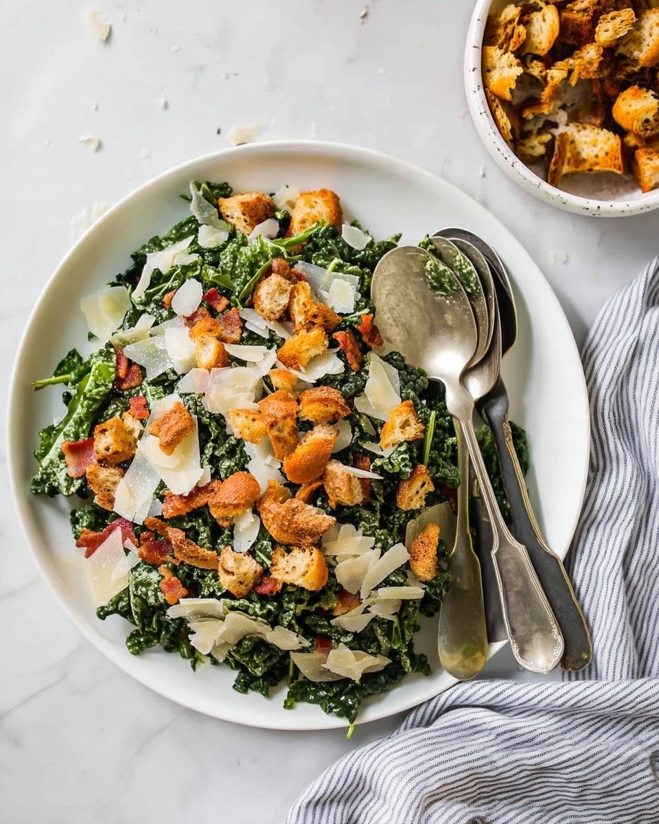 Kale Caesar Salad Recipe